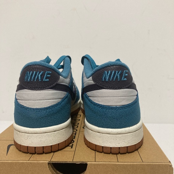 Nike dunk low rift blue gradeschool/ womens athletic shoes - Picture 4 of 12